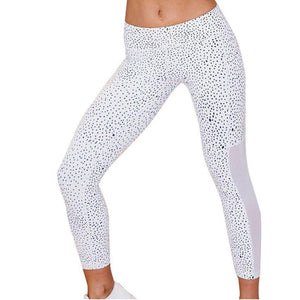 Legging à motif chatoyant